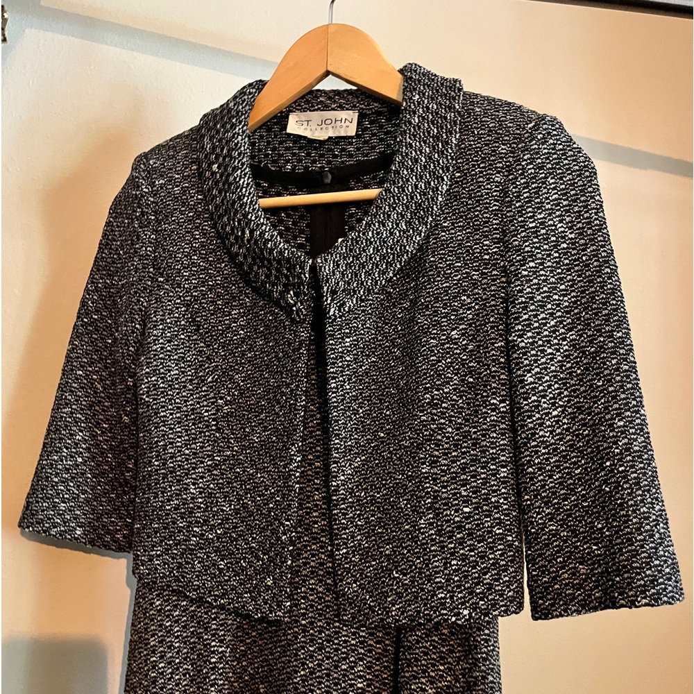 St. John’s tank dress with jacket